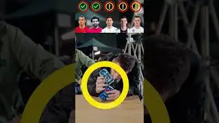 Messi vs Muller vs Salah vs Ibrahimovic Zlatan vs Gareth Bale : Trick-Shot Challenge 🎯😵