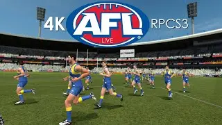 AFL Live (AUS) (4K / 2160p / 60fps) | RPCS3 Emulator 0.0.29-15598 | Sony PS3