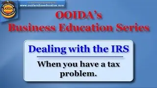Dealing WithThe IRS - Tax Problems