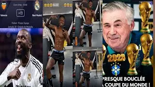 Carlo ancelotti pap dòmi. Vinicius jr lap travay di poul ka retounen Rudiguer pre pou fas valencia?