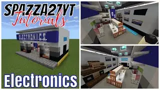 Minecraft Small Shops #9 Electronics Store Tutorial