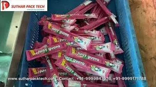 Two Track Ice Popsicles (Ice Pop, Ice Loli, Chuski, Skippi Pouch) Packing M/c Mfg. By Suthar Pack