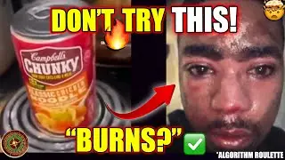 Don&rsquo;t Try This&hellip; TikTok&rsquo;s Wildest &ldquo;Burn&rdquo; Hack 😳🔥 | Algorithm Roulette