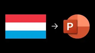Constructing Flags in PowerPoint: Luxembourg