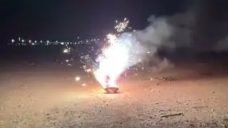 Demo- 500g Fountain (Fire and Ice) by Bright Star.