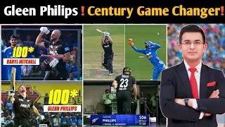 Glenn Phillips Century vs India | Match Saving Knock | IND vs NZ 3rd ODI 2026
