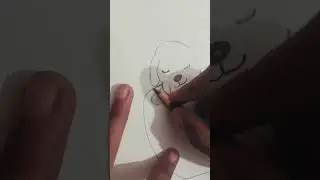 #drawing cute🐶 dog #drawing only pencil #viralvideo #youtubeshorts #easydrawing #cute 🐶🐶🐶