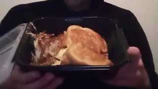 DENNY'S BREAKFAST🤩 *MUKBANG* #mukbang #pov #fyp #food #foodreview #breakfast #dennys #viral 