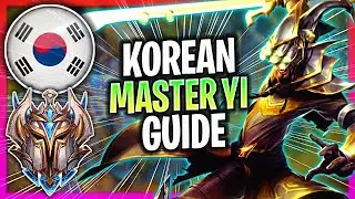 WHEN A KOREAN CHALLENGER PLAYS MASTER YI TOP!  | CHALLENGER MASTER YI GUIDE