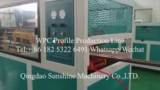 WPC Profile Production Line