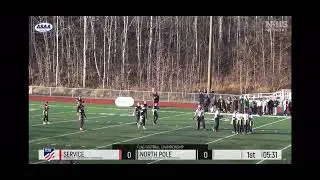 2024 ASAA Flag football (INAUGURAL) state championship NORTH POLE PATRIOTS V SERVICE COUGARS 