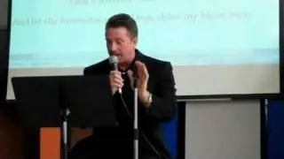 Rick  Linaburg(Johnny Cash) singing  Franklin Principal Blues