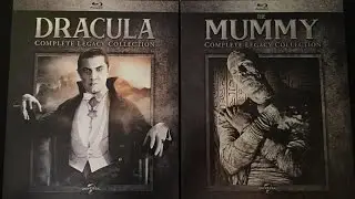 Dracula & The Mummy The Complete Legacy Collection Blu-ray Unboxing