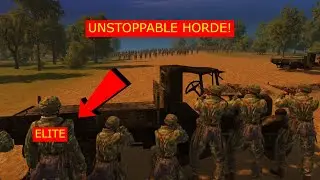 How Long Can 1 Elite Squad Survive an INFINITE HORDE?!