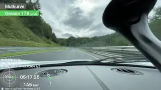 Opel Speedster 2.2 Nordschleife 08.08.21 Runde 2 Harrys LapTimer Aufzeichnung