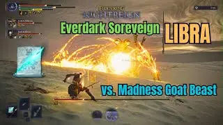 [Everdark Sovereign] Libra #3 | 3-Player Co-op vs Madness Goat Beast | Elden Ring Nightreign