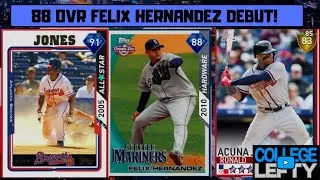 88 Ovr King Felix Hernandez Debut! He Gets Rocked! Can I Make the Comeback?!