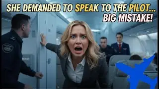 Karen Demands to Speak to the PILOT Mid-Flight