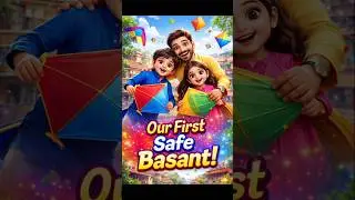 Bachon Ki Pehli Basant 🪁 | Heart Touching Story | Animated Short Film #shortstory #3danimation