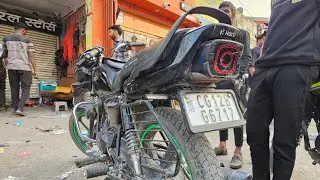 Splendor Tail Tidy / Splendor Number Plate Stand / Monster Machine #korba