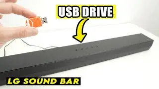 LG Soundbar : How to Connect USB Drive to Listen to Music