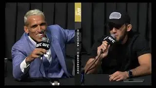 Charles Oliveira and Islam Makhachev trash talk