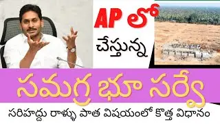 AP government given latest update on Samagra bhu survey information.