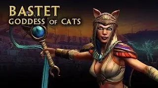 Smite - Bastet, Goddess of Cats Reveal Trailer
