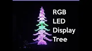 The new RBG LED Dispay Tree