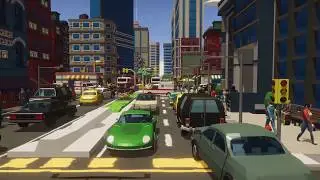 Low Poly CIty Pack Trailer