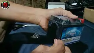 Unboxing Mo Neng 12N4L-BS Motorcycle Battery 