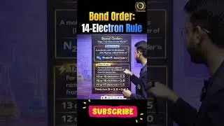 Bond Order & 14 Electron Rule in 85 Seconds 🔥 | Odisha Teaching Exam Chemistry #Shorts