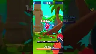 Winning With A EPIC Blaster! 👾💥 (NERF Superblast) #Shorts
