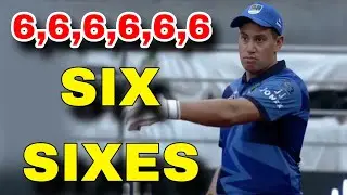 Ross Taylor Hits 6 Sixes in 6 Balls #clt10