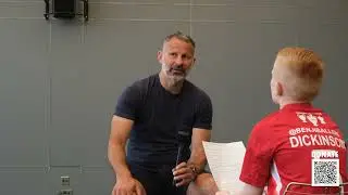 Ryan Giggs interview at Ben’s Treble Trek Launch