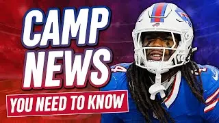 Training Camp News You Need to Know! - 2025 Fantasy Football Advice