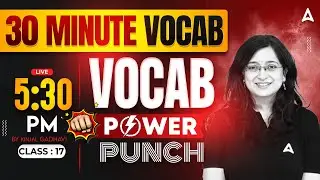 The Vocab Show | Class 17 | Bank Exams Vocab, Grammar, Reading, Pronunciation | Kinjal Ma'am