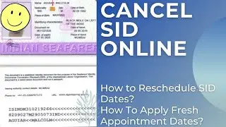 Reschedule BSID/SID Appointment Dates Online