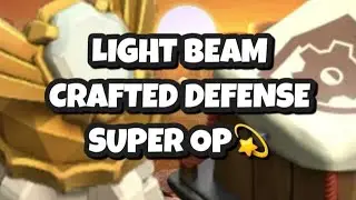 LIGHT BEAM Crafted Defense & Monolith PERFECT For TH18 Isolation Layouts! #clashofclans #lightbeam 