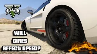 Do tires affect speed in GTA V?
