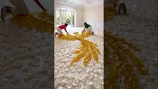 Would you walk on this Phoenix Dream Room 🔥 #epoxy #interiordesign #renovation