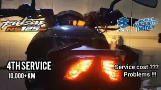 Bajaj Pulsar ns125 service || ns125 service cost ?? | ns125 problems after 10,000+ km | NS125 #ns125
