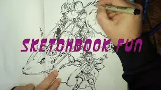 Sketchbook Fun - Drakengard