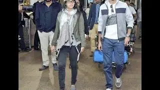 Actor Sivakarthikeyan and Actress Keerthi Suresh at Melbourne Airport Gallery