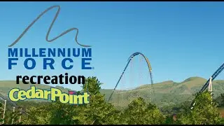millennium force recreation || planet coaster 2