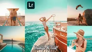 How To Edit Orange And Teal - Lightroom Mobile Presets Free DNG | Orange And Teal Presets