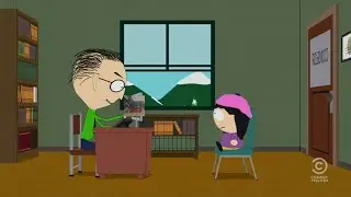 Mr Mackey angry at Wendy for losing in Call of Duty