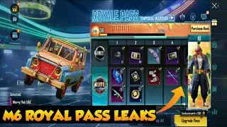 M6 Royal Pass 1 To 50 Rp Leaks | M6 Royal Pass Rewards | Pubg Mobile & Bgmi