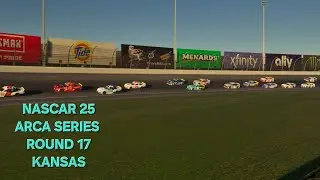 NASCAR 25 CAREER MODE ARCA SERIES ROUND 17 KANSAS