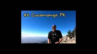 E.C.B.O. HiKE... Etiwanda Pk, Cucamonga Pk,  Bighorn Pk, and Ontario Pk